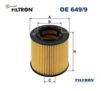 OIL FILTER OE 649/9 FOR ALPINA BMW N54B30A/B30B N55B30A 3.0L 6cyl B3 2.5L 6cyl