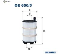 2x ✅Fits FILTRON OE 650/5 Oil filter OE 650/5 Oil filter fits: AUDI ⭐UK Seller⭐