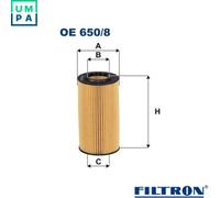 FILTRON OE 650/8 Oil filter