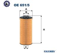 FILTRON OE 651/5 Oil filter