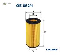 OIL FILTER OE 662/1 FOR FORD AUSTRALIA VOLVO V50 V60 C30 V40/Hatchback S80/II