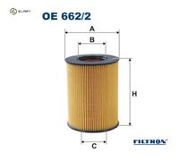 FILTRON OE 662/2 Oil filter