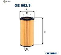 OIL FILTER OE 662/3 FOR VOLVO V50 V60/Van C30 V40/Hatchback S80/II XC60/VAN 2.0L