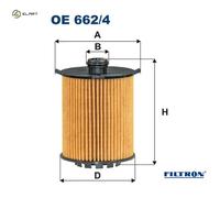 FILTRON OE 662/4 Oil filter