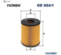 FILTRON OE 664/1 Oil filter