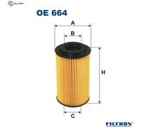 FILTRON OE 664 Oil filter