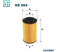 FILTRON OE 664 Oil filter