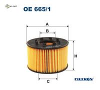 OIL FILTER OE 665/1 FOR LTI FORD AUSTRALIA TRANSIT/Van/Platform/Chassis/Bus 2.4L