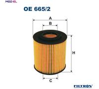 OIL FILTER OE 665/2 FOR MAZDA CX-7/SUV MPV/Mk/II 3 ATENZA/Hatchback/Station 2.3L