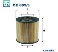 OIL FILTER OE 665/3 FOR FORD SAFA/ENSA/SA2W/SA2S 3.2L 5cyl RANGER