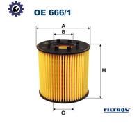OIL FILTER OE 666/1 FOR RENAULT MASTER/II/Bus/Van/Platform/Chassis LAGUNA VEL
