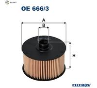 FILTRON OE 666/3 Oil filter