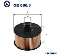 FILTRON OE 666/3 Oil filter
