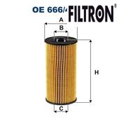 OIL FILTER OE 666/4 FILTRON I