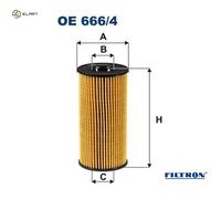 OIL FILTER OE 666/4 FOR RENAULT CLIO/V TALISMAN/Sport/Tourer/Grandtour KADJAR