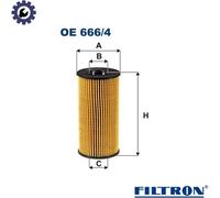 FILTRON OE 666/4 Oil filter