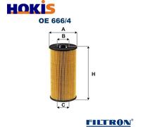OIL FILTER OE 666/4 FOR RENAULT MASTER/IV/Van GRAND/KANGOO/III/MPV TRAFIC/Bus