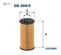 OIL FILTER OE 666/5 FOR RENAULT SCENIC/GRAND/III/IV MASTER/Platform/Chassis 1.7L