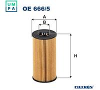 FILTRON OE 666/5 Oil filter