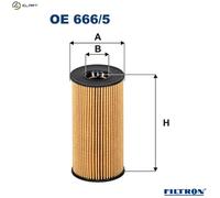 FILTRON OE 666/5 Oil filter