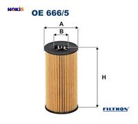 FILTRON OE 666/5 Oil filter