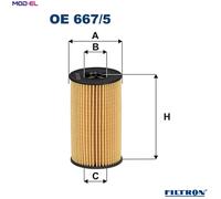 Filtron Oil Filter OE 667/5 – Fits Jaguar & Land Rover
