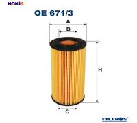 FILTRON OE 671/3 Oil filter