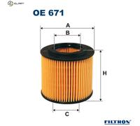FILTRON OE 671 Oil filter
