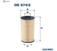 FILTRON OE 674/2 Oil filter