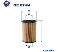 FILTRON OE 674/4 Oil filter