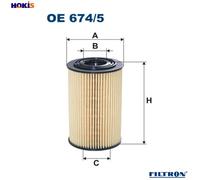 FILTRON OE 674/5 Oil filter