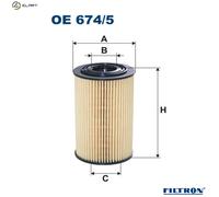 OIL FILTER OE 674/5 FOR HYUNDAI EMBERA/V i30/II/Hatchback/Van/Kombi/III i35 1.1L