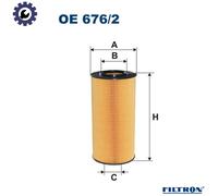 FILTRON OE 676/2 Oil filter