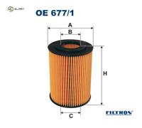 OIL FILTER OE 677/1 FOR JEEP GRAND/CHEROKEE/III/SUV COMMANDER MERCEDES-BENZ