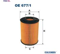 FILTRON OE 677/1 Oil filter