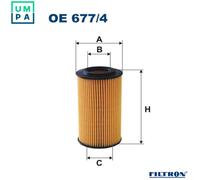 FILTRON OE 677/4 Oil filter