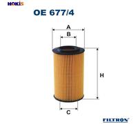 FILTRON OE 677/4 Oil filter