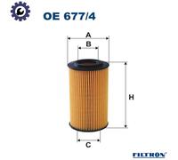 FILTRON OE 677/4 Oil filter