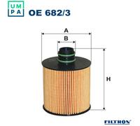 Filtron Oil Filter OE 682/3 - High Quality - Fits Fiat Doblo Box Body Estate, Alfa Romeo