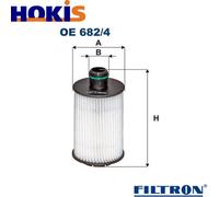 OIL FILTER FOR CHEVROLET HOLDEN VAUXHALL OPEL CAPTIVA C100 C140 LNQ LNP FILTRON
