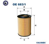 FILTRON OE 683/1 Oil filter