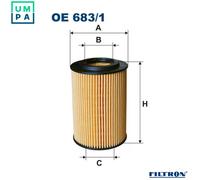 FILTRON OE 683/1 Oil filter
