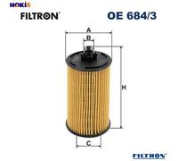 FILTRON OE 684/3 Oil filter