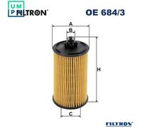 FILTRON OE 684/3 Oil filter