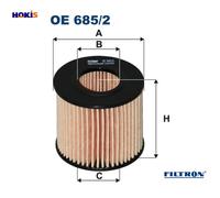 OIL FILTER OE 685/2 FOR LEXUS PERODUA TOYOTA COROLLA/ALTIS/QUEST/iM GRAND/+ 2.0L