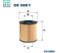 FILTRON OE 688/1 Oil filter