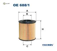 Fits FILTRON OE 688/1 OIL FILTER.IBIZA,FABIA,POLO 1.2TDI 10- UK Stock