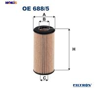 OIL FILTER OE 688/5 FOR SKODA KAROQ OCTAVIA/IV/Combi SUPERB/III KODIAQ VW