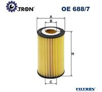 FILTRON OE 688/7 Oil filter