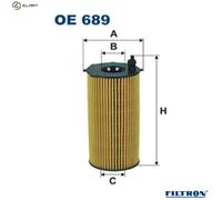 FILTRON OE 689 Oil filter